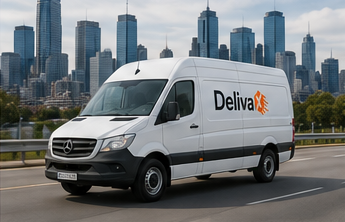 Delivax delivery van in Melbourne